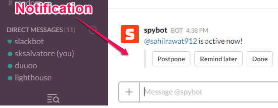 How to Get Notification when Someone Comes Online on Slack