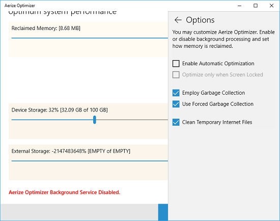 windows 10 ram optimizer open source