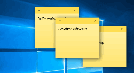 Sticky on sale notes freeware