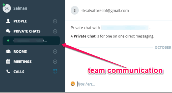 team communication service