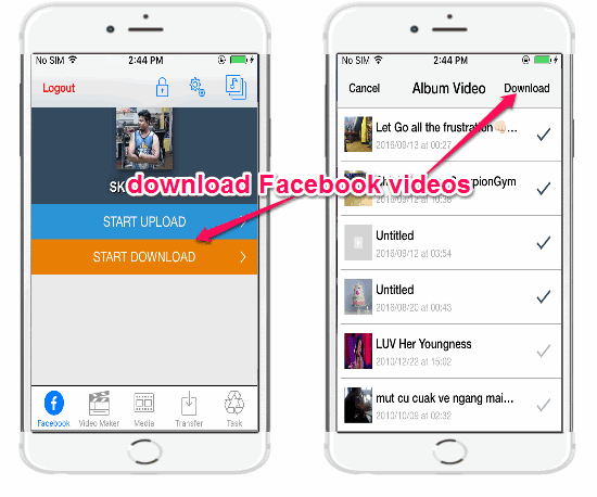 5 Free iPhone Apps to Download Facebook Videos