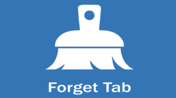 Forget Tab Firefox add-on