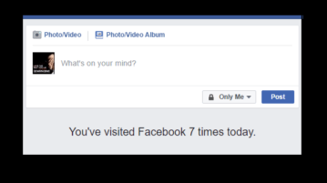 count your facebook visits on chrome