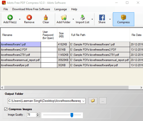 online pdf compressor