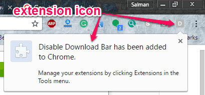 How to Disable Download Bar in Google Chrome