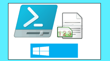 count number of words, characters and lines in files using powershell