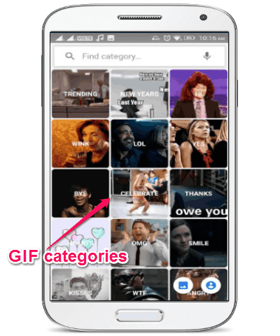 gif categories