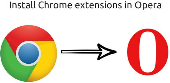 how to Install Chrome extensions in Opera