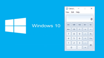 use old classic calculator in windows 10