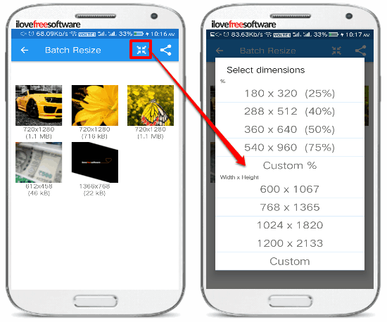 Free Photo Resizer Android Apps