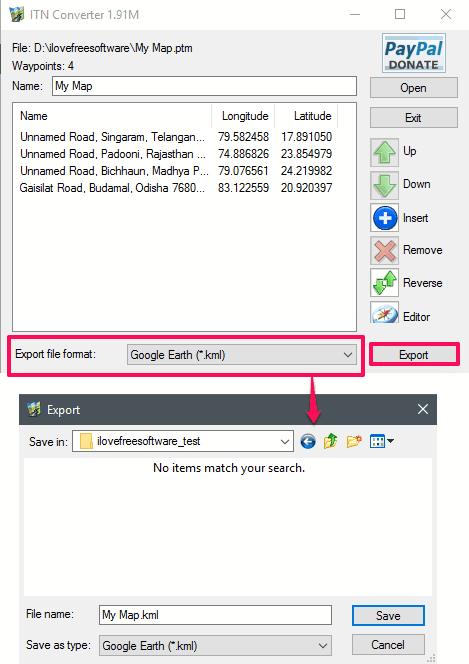 ITn Converter in action