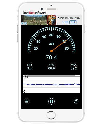 5 free noise meter iPhone apps