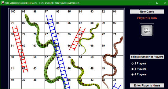 Snake and Ladders Multiplayer em Jogos na Internet