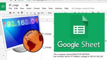 How To Log IP Address Changes In Google Sheets feat