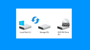 change drive letter from command line