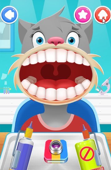 Windows 10 Role Playing Game App for Kids to Play Dentist