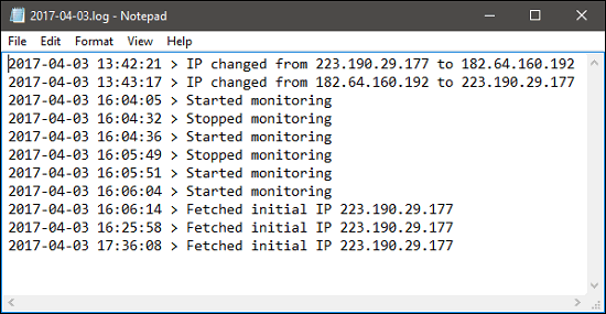 ip monitor logging