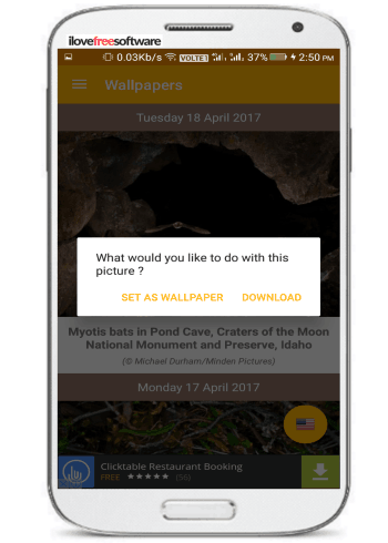 How To Set Bing Wallpaper Of The Day As Daily Android Wallpaper