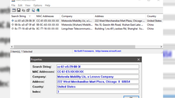 How To Find Company Details Of A Product Through MAC Address