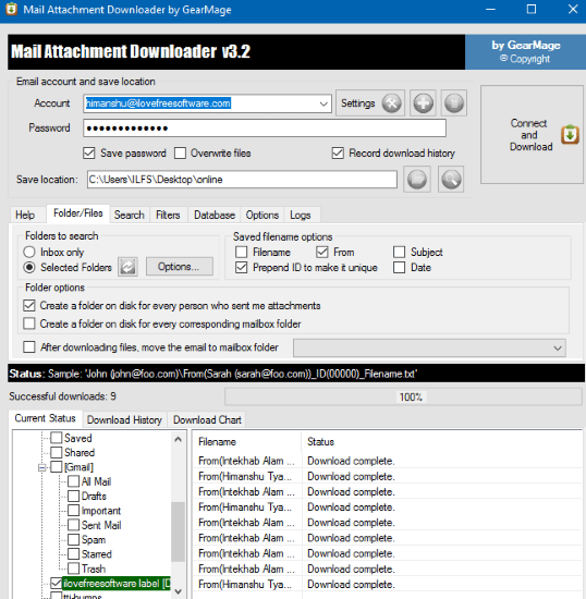 attachment downloader gmail