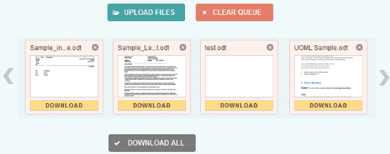 odt2pdf converter website