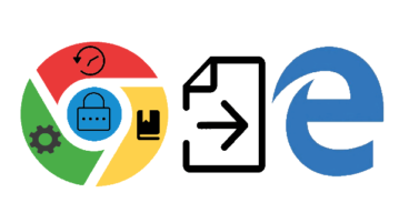 import passwords, browsing history from chrome to microsoft edge