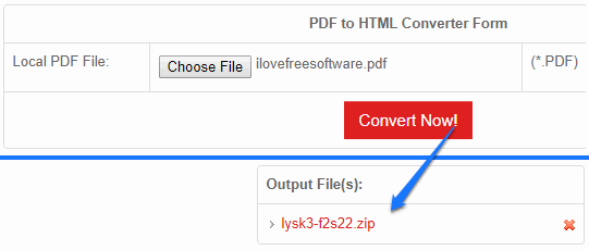 pdf to html5 converter online