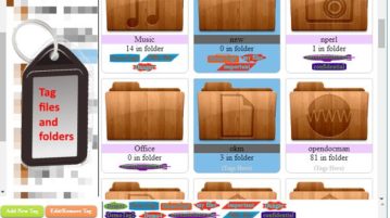 free Software to Tag Folders, Files with Custom Shape Tags Tagstoo