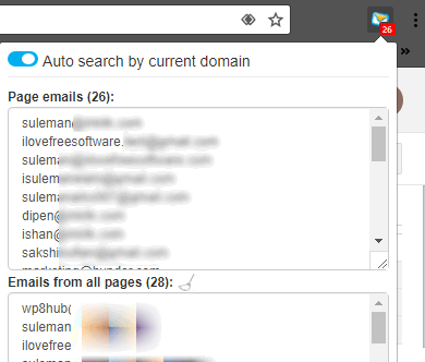 email extractor chrome