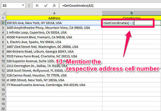 geocoding