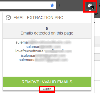 linkedin email extractor chrome