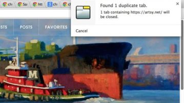 How to Automatically Close Duplicate Tab in Chrome