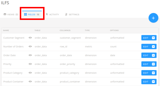 reflect io select data sets