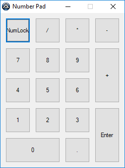 virtual number pad windows 10