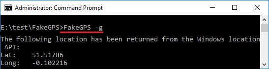 to Fake GPS in Windows 10