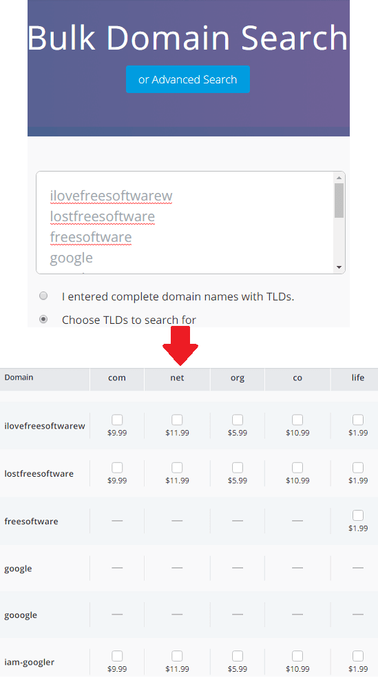 bulk domain availability checker script 2016