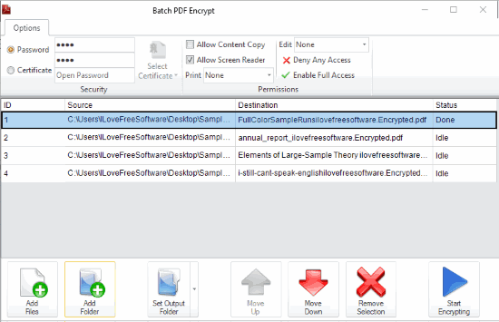 Batch PDF Encryptor download the last version for iphone