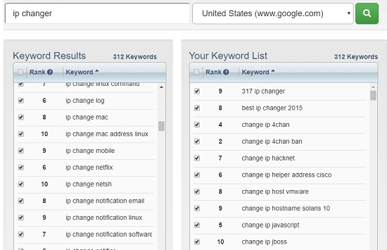 google suggest keyword tool