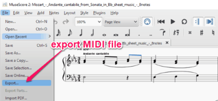 convert original pdf music to midi free