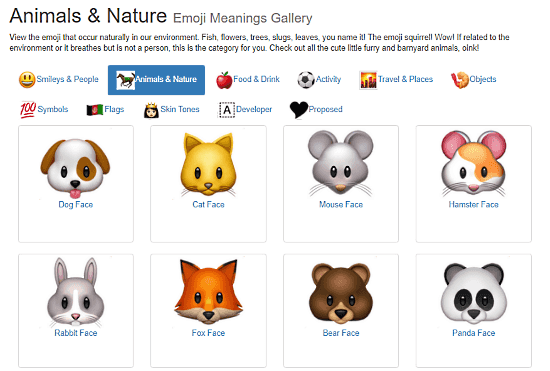 iEmoji.com: know emoji meaning