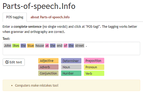 part of speech tagger udacity git hub working code