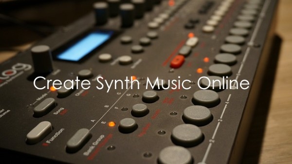 create synth music