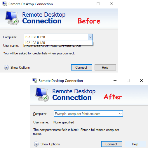 Free Software to Remove RDP Trails from Windows