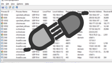 How to See Live TCP and UDP Activities in Windows