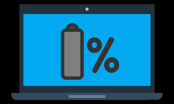 laptop battery full charge notification on windows 10