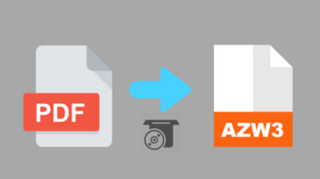 Free PDF to AZW3 Converter Software For Windows