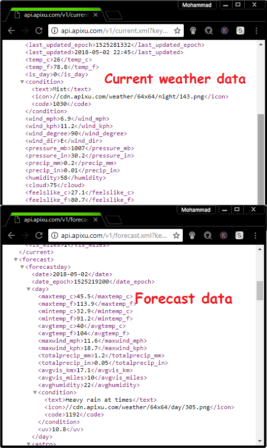 free weather api link