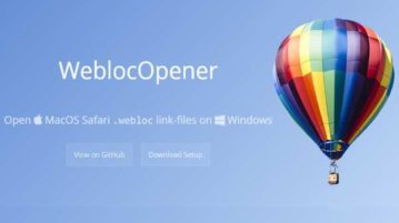 open, create and edit webloc links on windows