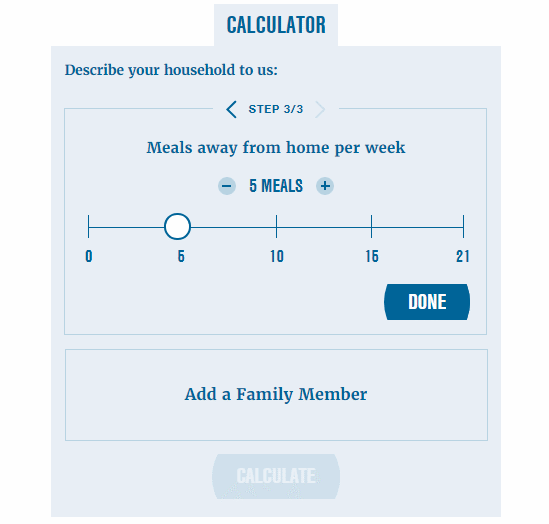 online food cost calculator free