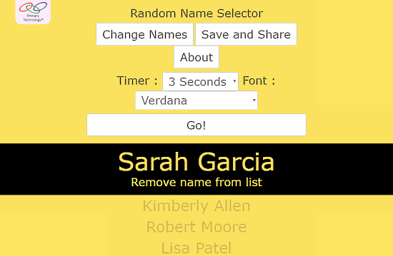 free online random name picker